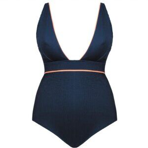 🆕 Curvy Kate Poolside Non-Wired Swimsuit - Navy